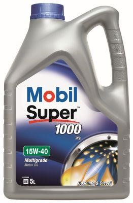 Mobil 150560 Engine oil Mobil Super 1000 X1 15W-40, 5L 150560