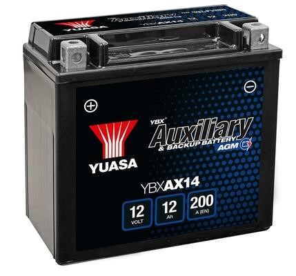 Yuasa YBXAX14 Starter Battery YBXAX14