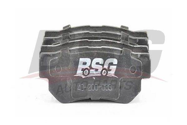 BSG 40-200-038 Rear disc brake pads, set 40200038