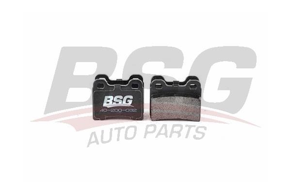 BSG 40-200-032 Rear disc brake pads, set 40200032