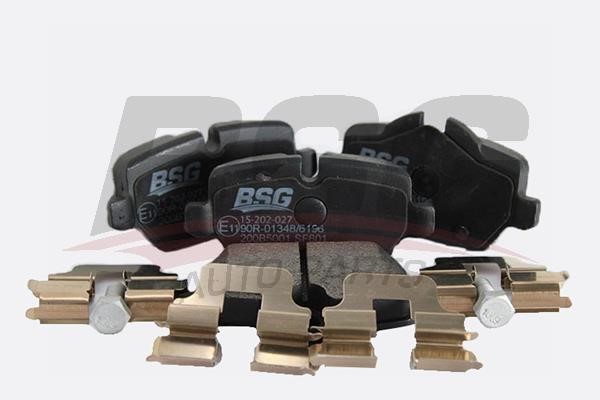 BSG 15-202-027 Brake Pad Set, disc brake 15202027