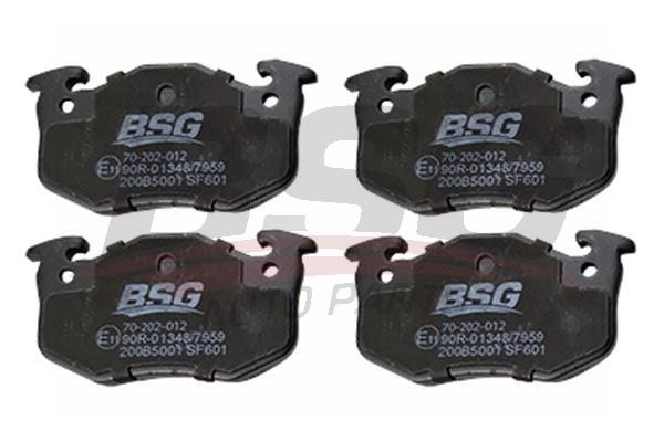 BSG 70-202-012 Brake Pad Set, disc brake 70202012