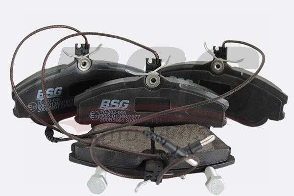 BSG 70-202-006 Brake Pad Set, disc brake 70202006