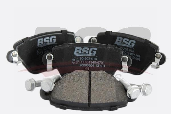 BSG 30-202-018 Brake Pad Set, disc brake 30202018