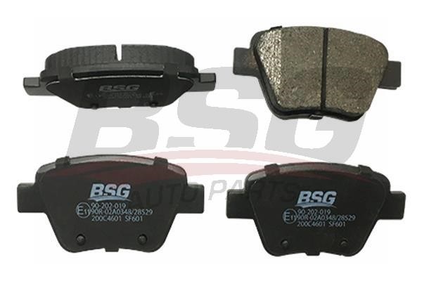 BSG 90-202-019 Brake Pad Set, disc brake 90202019