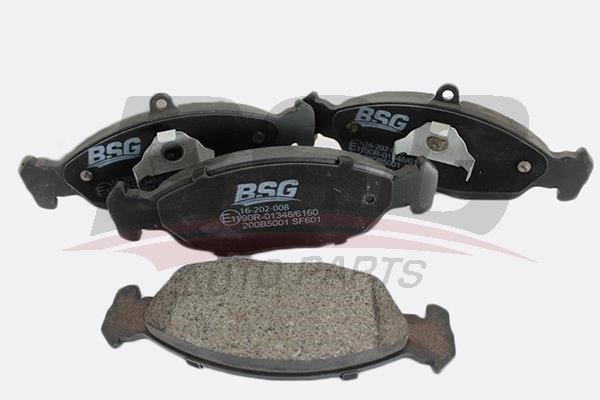 BSG 15-202-008 Brake Pad Set, disc brake 15202008