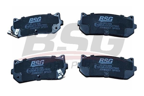 BSG 40-202-008 Brake Pad Set, disc brake 40202008