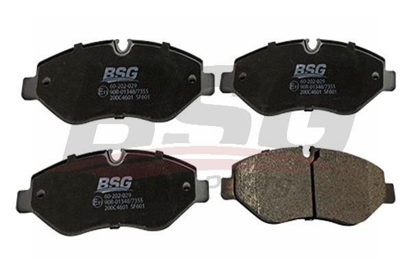 BSG 60-202-029 Brake Pad Set, disc brake 60202029