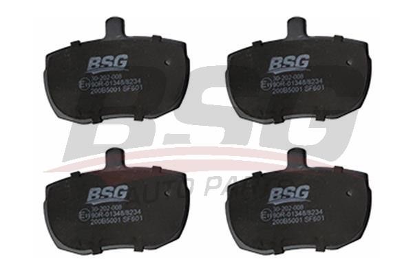 BSG 30-202-008 Brake Pad Set, disc brake 30202008