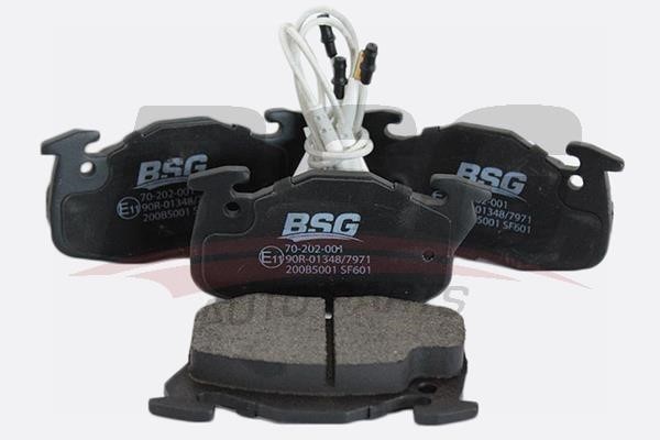 BSG 70-202-001 Brake Pad Set, disc brake 70202001
