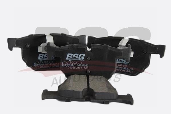 BSG 15-202-011 Brake Pad Set, disc brake 15202011