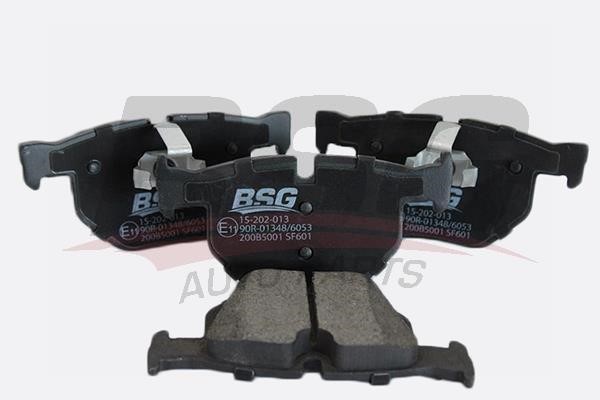 BSG 15-202-013 Brake Pad Set, disc brake 15202013