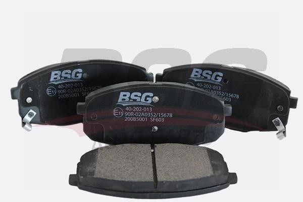 BSG 40-202-013 Brake Pad Set, disc brake 40202013