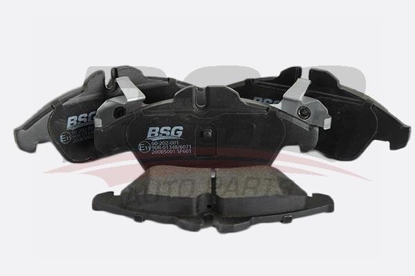 BSG 60-202-001 Brake Pad Set, disc brake 60202001