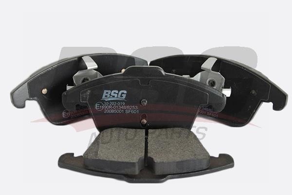 BSG 30-202-019 Brake Pad Set, disc brake 30202019