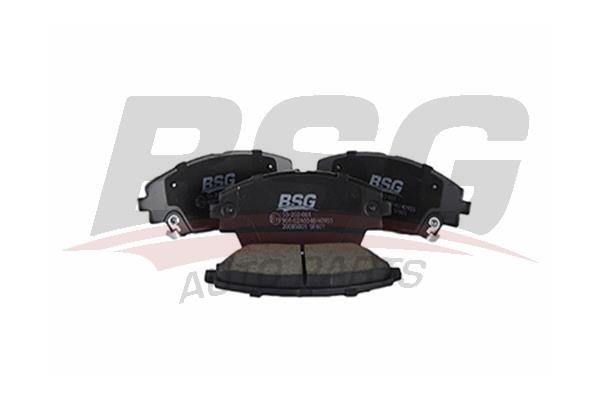 BSG 55-202-001 Brake Pad Set, disc brake 55202001