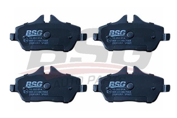 BSG 15-202-014 Brake Pad Set, disc brake 15202014