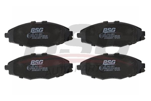 BSG 65-202-001 Brake Pad Set, disc brake 65202001