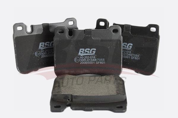 BSG 60-202-018 Brake Pad Set, disc brake 60202018