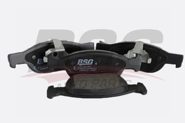 BSG 25-202-001 Brake Pad Set, disc brake 25202001