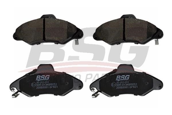 BSG 30-202-011 Brake Pad Set, disc brake 30202011