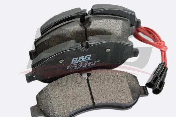 BSG 30-202-023 Brake Pad Set, disc brake 30202023