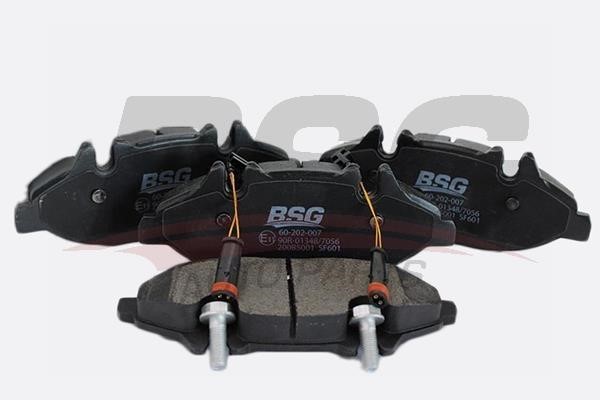 BSG 60-202-007 Brake Pad Set, disc brake 60202007