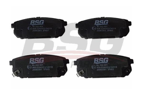 BSG 40-202-001 Brake Pad Set, disc brake 40202001