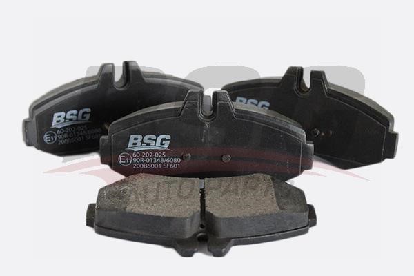 BSG 60-202-025 Brake Pad Set, disc brake 60202025