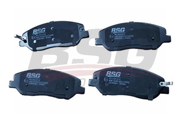 BSG 40-202-014 Brake Pad Set, disc brake 40202014