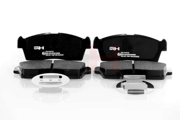 GH-Parts GH-413722 Brake Pad Set, disc brake GH413722