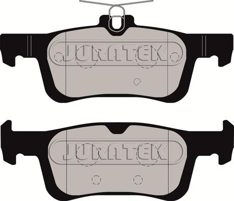 Juratek JCP8089 Brake Pad Set, disc brake JCP8089