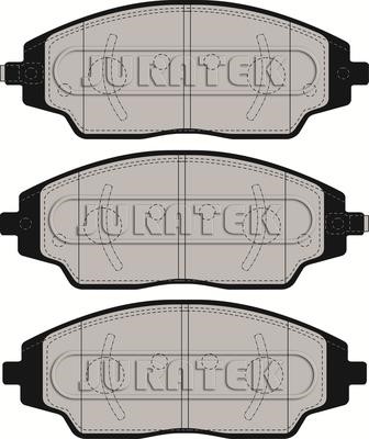 Juratek JCP8253 Brake Pad Set, disc brake JCP8253