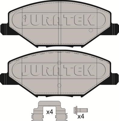 Juratek JCP8249 Brake Pad Set, disc brake JCP8249