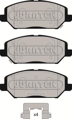 Juratek JCP8270 Brake Pad Set, disc brake JCP8270