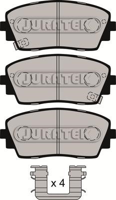 Juratek JCP8088 Brake Pad Set, disc brake JCP8088