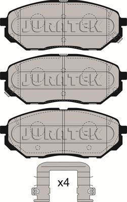 Juratek JCP8277 Brake Pad Set, disc brake JCP8277