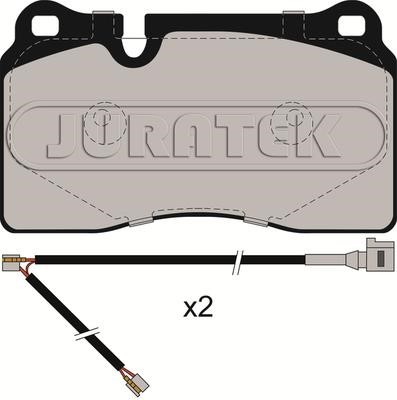 Juratek JCP062 Brake Pad Set, disc brake JCP062