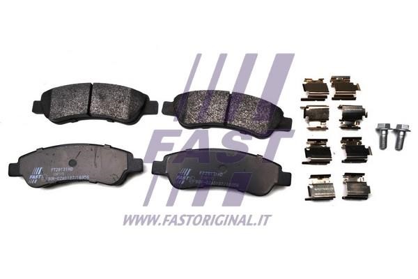 Brake pad Citroen Jumper: FT29131HD Fast Brake pad set