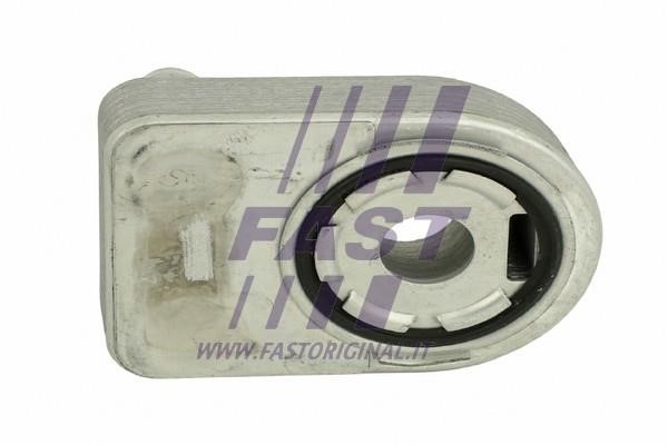 Oil Cooler, engine oil Fast FT55417