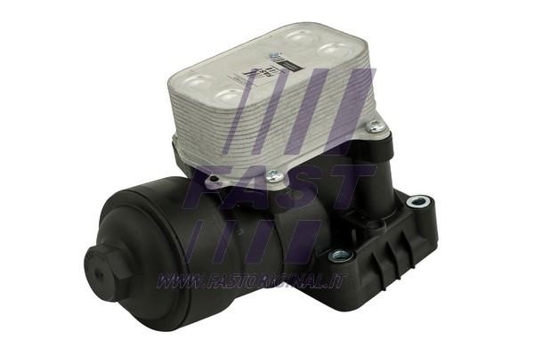 Oil Cooler, engine oil Fast FT55418