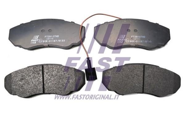 Fast FT29107HD Brake Pad Set, disc brake FT29107HD