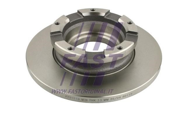Fast FT31519 Brake disc FT31519 FT31519 Fast Brake disc