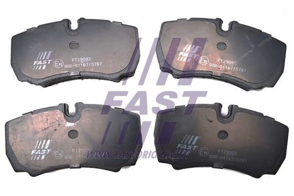 Fast FT29092HD Brake Pad Set, disc brake FT29092HD