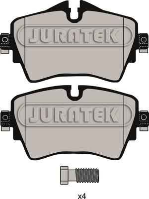 Juratek JCP8074 Brake Pad Set, disc brake JCP8074