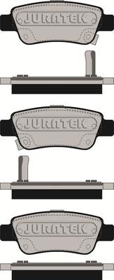 Juratek JCP169 Brake Pad Set, disc brake JCP169