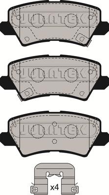 Juratek JCP8276 Brake Pad Set, disc brake JCP8276