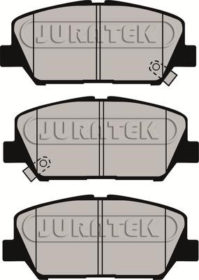 Juratek JCP8081 Brake Pad Set, disc brake JCP8081