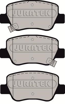 Juratek JCP4411 Brake Pad Set, disc brake JCP4411