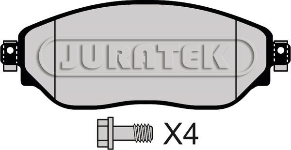 Juratek JCP8106 Brake Pad Set, disc brake JCP8106